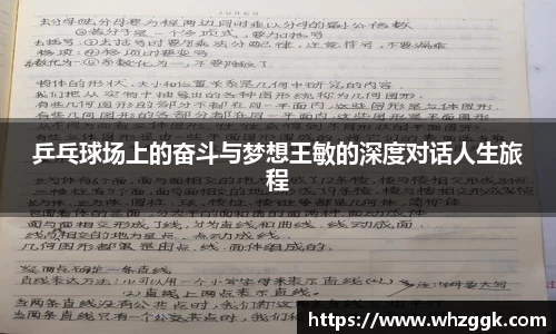 乒乓球场上的奋斗与梦想王敏的深度对话人生旅程